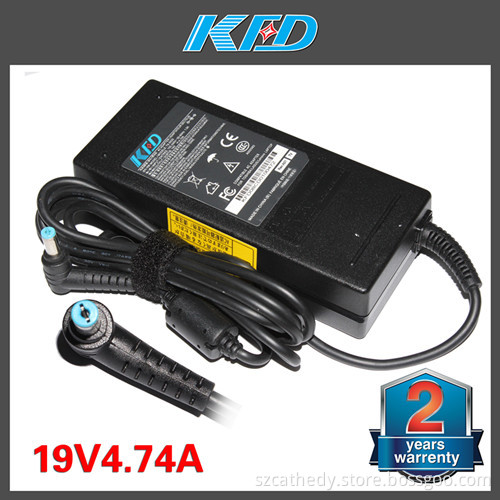 Laptop Adapter 90W AC Adapter 19V4.74A New for Acer Charger